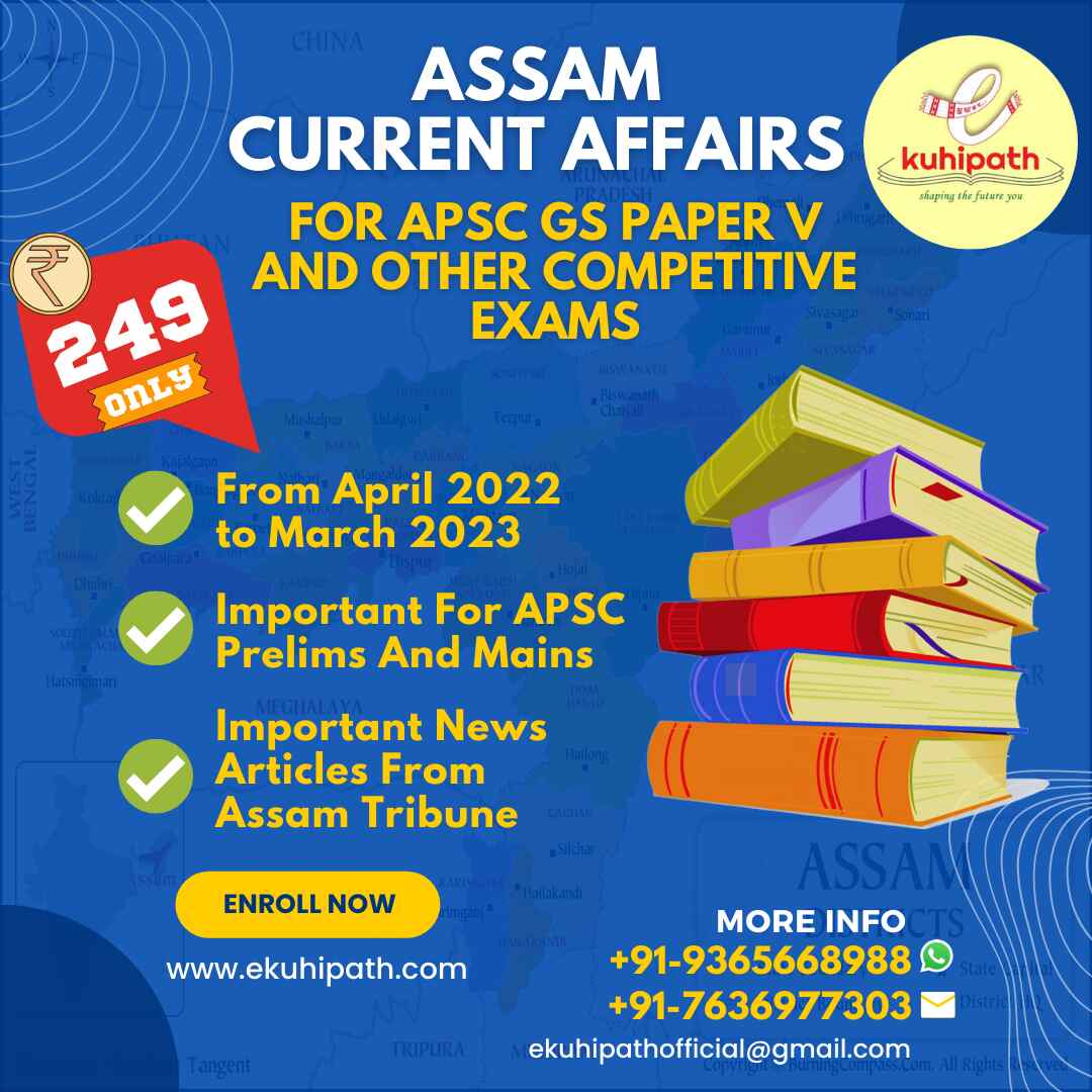 Current Affairs Series (For APSC GS Paper V)